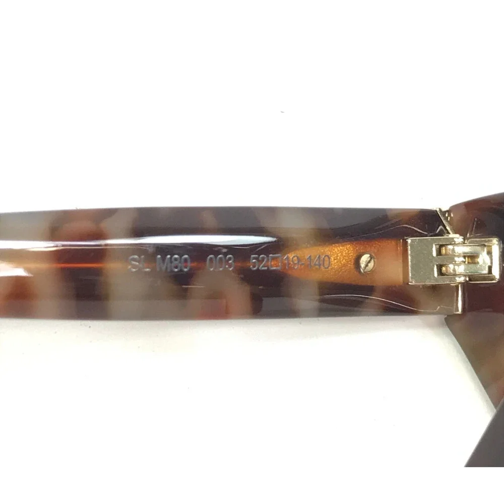 Saint Laurent Eyeglasses Frames SLM80 003 Tortoise Cat Eye Full Rim 52-19-140